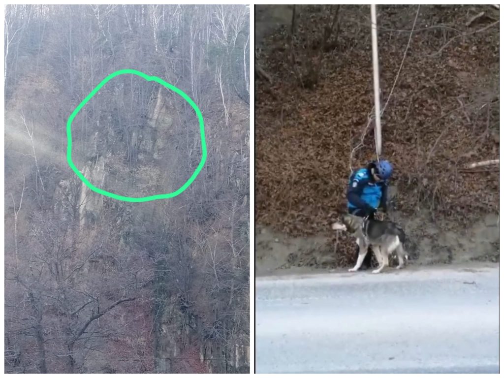 Misiune specială pentru salvatorii buzoieni. Au fost nevoiți să coboare în rapel, zeci de metri