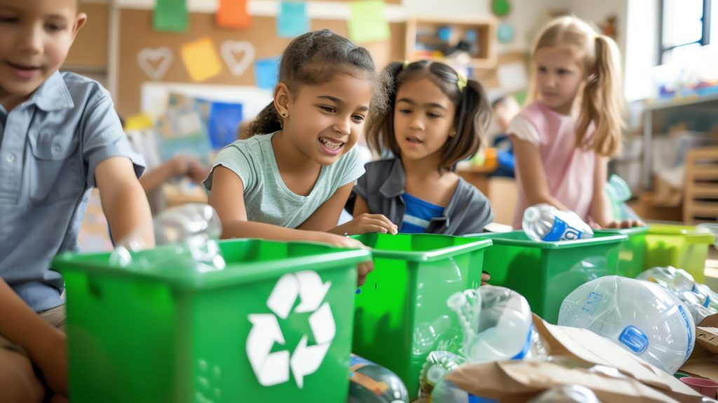 Județul Buzău, locul II la reciclare, după Timișoara. Elevii, motivați să colecteze selectiv printr-un concurs cu sute de premii