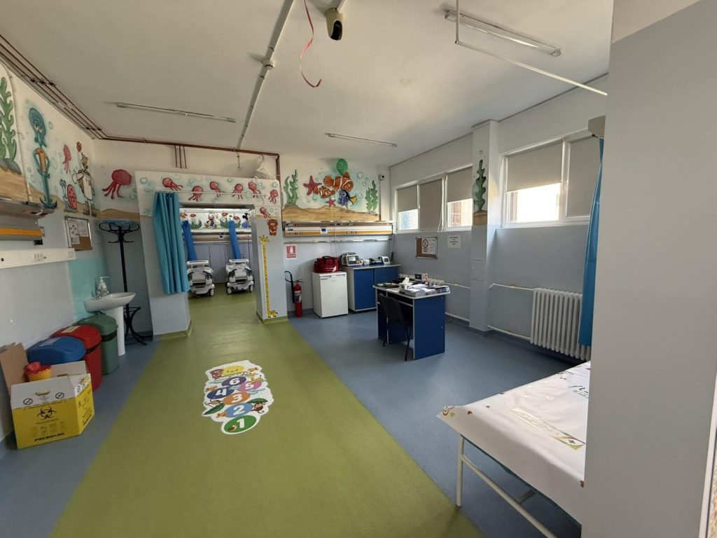 (Video) Schimbări la Spitalul Județean. Secția UPU Pediatrie, mutată într-un spațiu nou