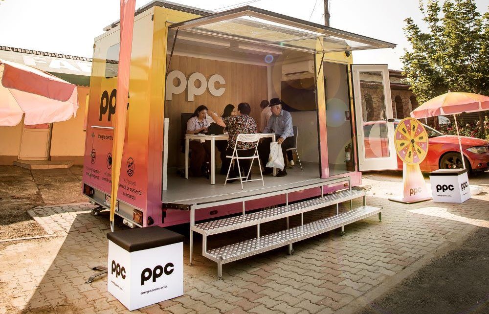 (P) Magazinul mobil PPC Energie își deschide ușile în localitatea Mărăcineni, județul Buzău, în perioada 23-27 iunie
