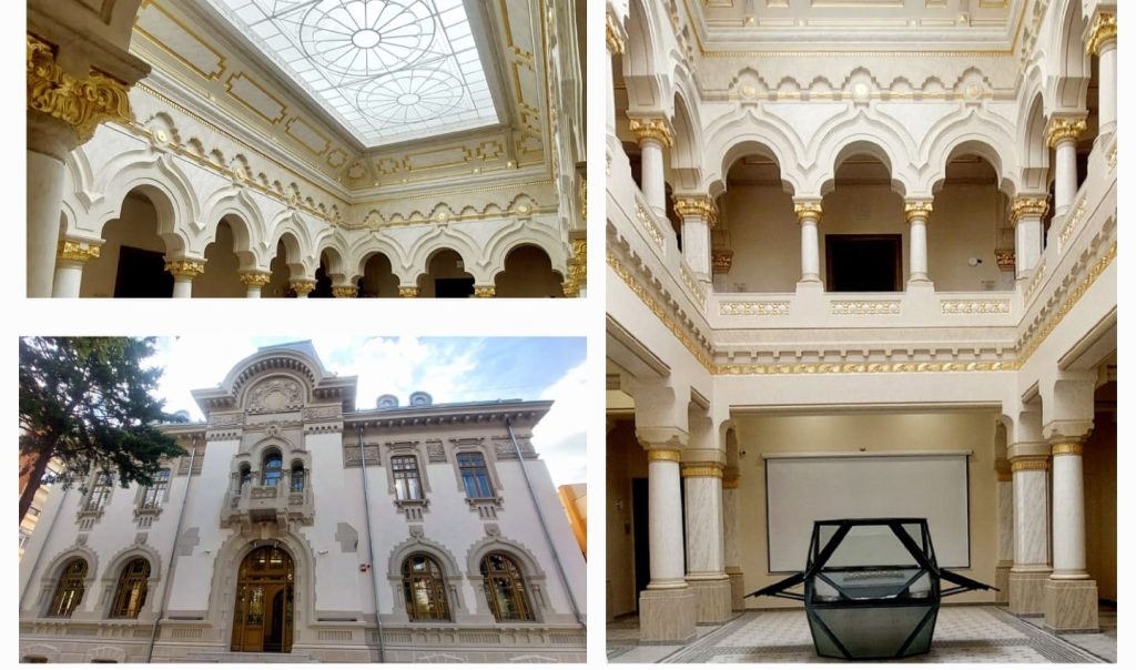 Bijuteria arhitectonică de la Unirii care strălucește la propriu! Are decorațiuni acoperite cu foiță de aur. Ce va funcționa în această clădire