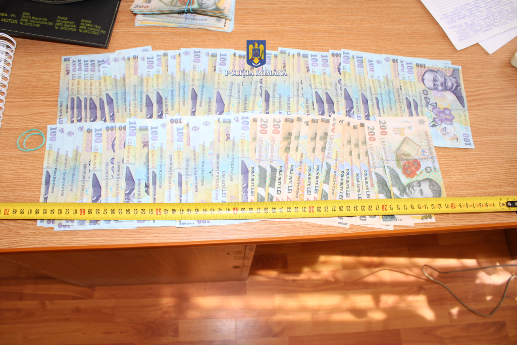 (FOTO&VIDEO) Jaf de zeci de mii de euro, la Pogoanele. Hoții au acționat la pont