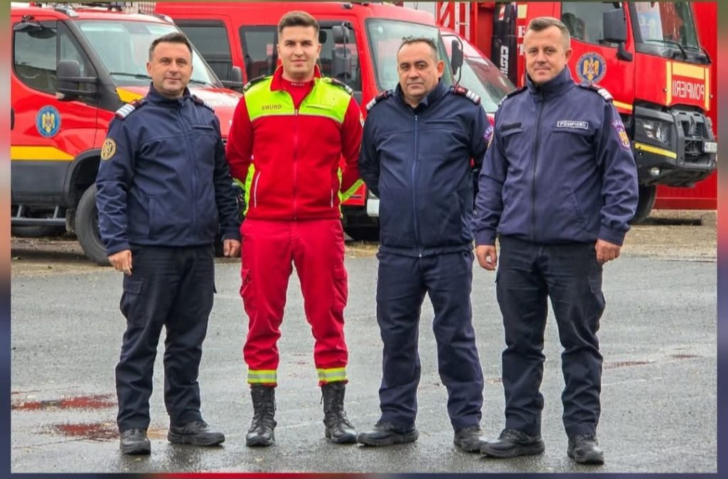 Salvatorii zilei! Pompierii care au intervenit primii la accidentul de la Mărăcineni