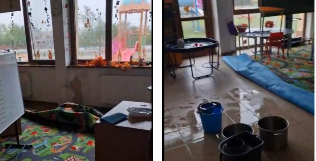 (VIDEO) Grădinița de la Cilibia rămâne închisă. Cât de repede vor fi făcute reparațiile