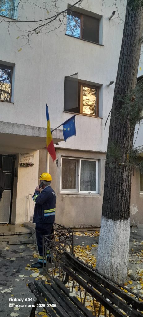 (VIDEO) Explozie într-un bloc din municipiul Râmnicu Sărat