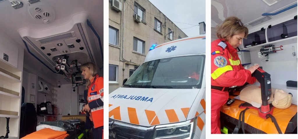 (VIDEO) Ambulanțe performante, în dotarea SAJ și SMURD Buzău. Au aparatură de resuscitare automată, detector de gaze și bodycam