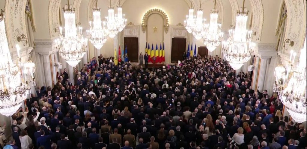Buzăul, la înălțime, seara trecută, la recepția de la Palatul Cotroceni. Cu ce produs s-au răsfățat papilele invitaților și cât costă