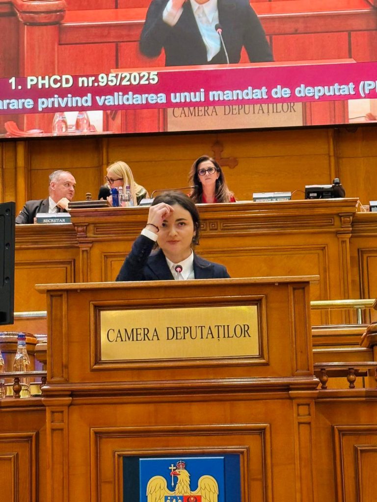 Oana Matache a depus jurământul în Camera Deputaților. Primele declarații