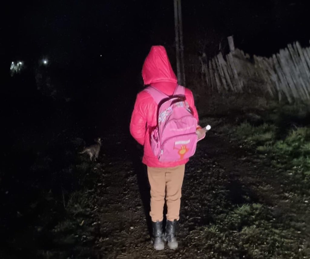 (VIDEO) Scorțoasa, Buzău, educație în secolul 21! La 11 ani, Irina a învățat să se păzească de urși și șacali, să pună pe fugă câinii, pe drumul de 2 km parcurs ca să ajungă la școală! Un reportaj ȘansaNews