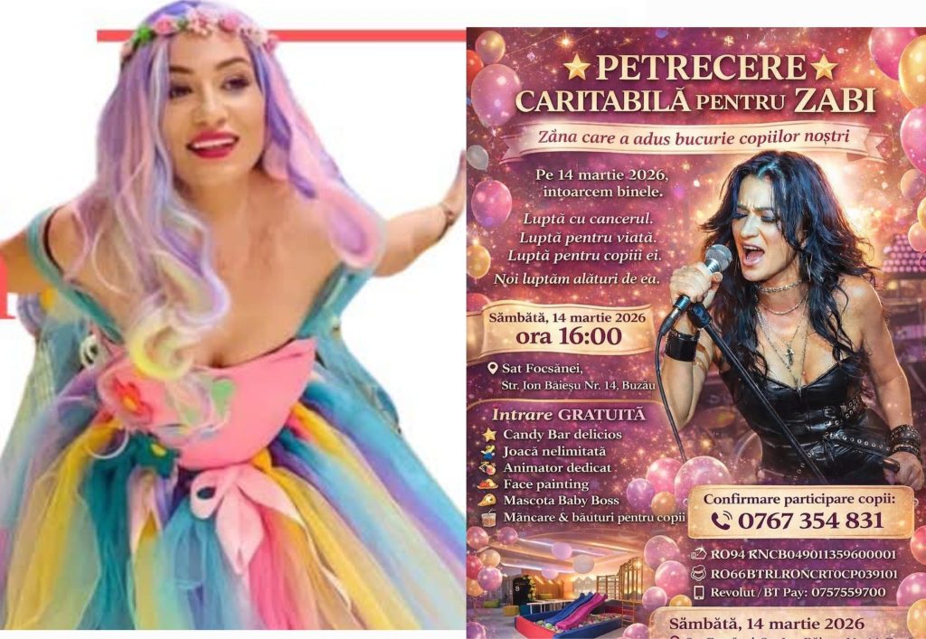 Petrecere pentru speranță. Comunitatea se mobilizează pentru Zabi Tudor. ”Zâna petrecerilor” are nevoie de ajutor