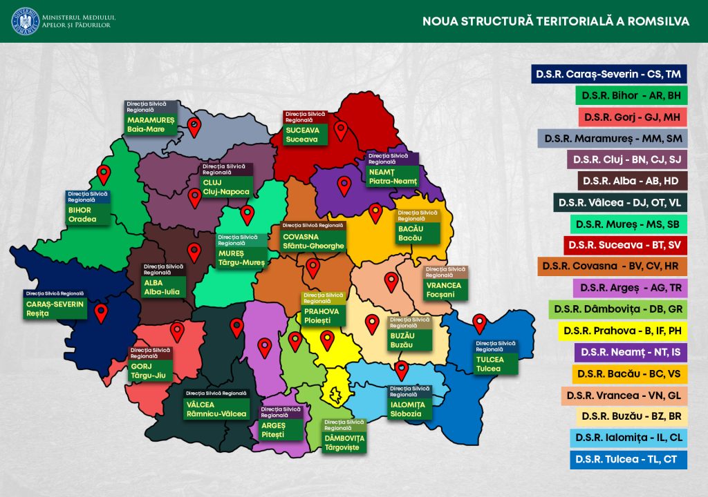 Direcția Silvică Buzău dispare, dar apare Regionala Buzău! Ce se întâmplă cu directorii, cum arată reforma Romsilva