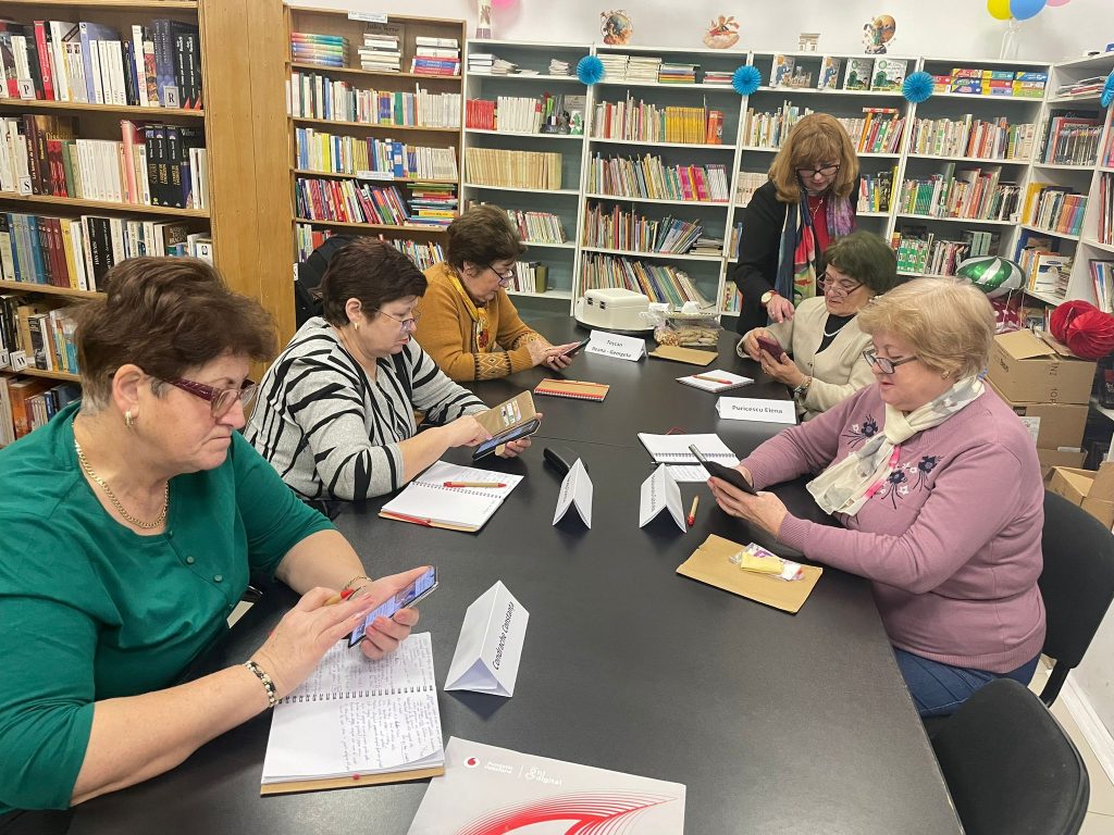 Se întâmplă la bibliotecă! Cum a ajuns o fostă profesoară să scrie primul mesaj pe WhatsApp