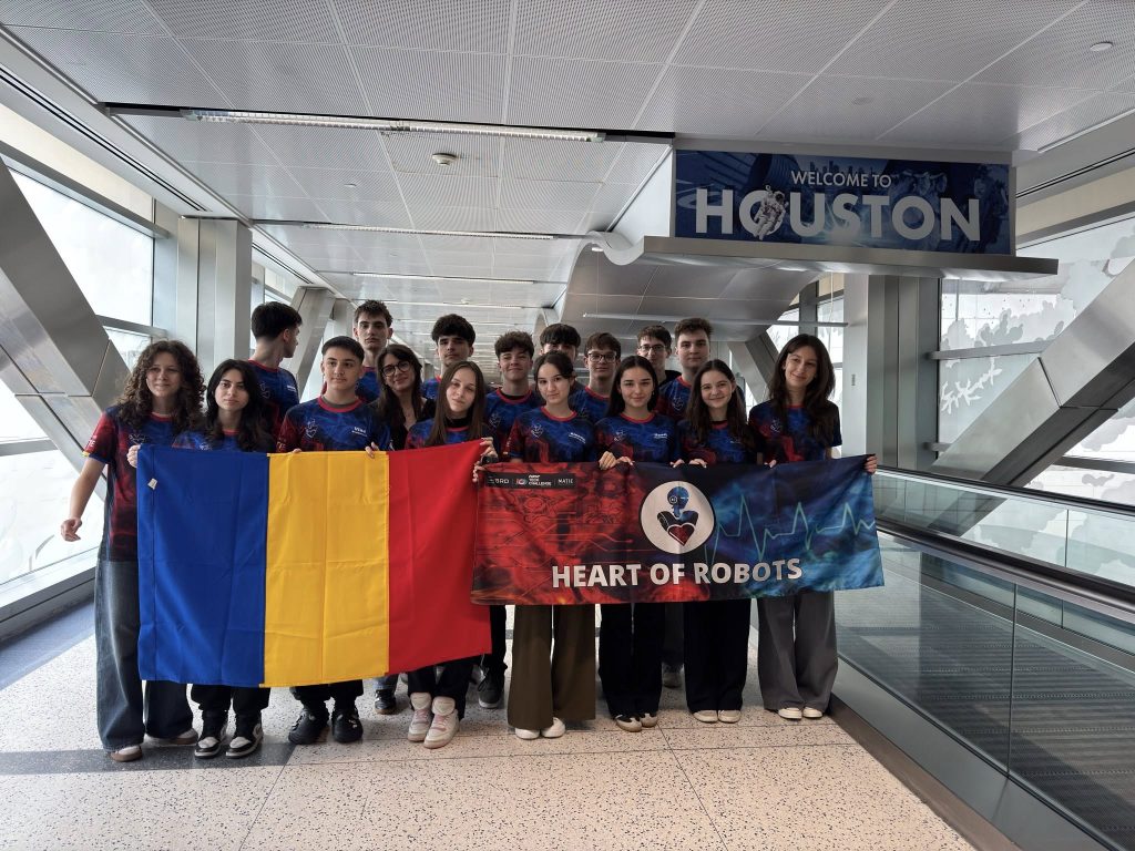 Houston, you have a problem! România a ajuns în America. Echipa Heart of RoBots de la Hasdeu e pregătită pentru Campionatul Mondial de Robotică
