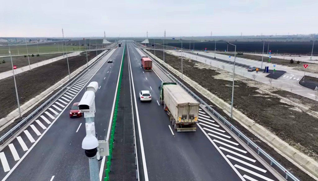 Restricții temporare pe autostrada A7. Zona vizată