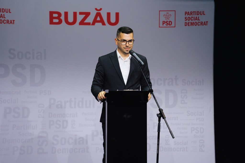 Costin Stanciu, reales șef al tineretului social-democrat din Buzău. Romeo Lungu: „Vom continua să promovăm tineri de calitate” (FOTO)
