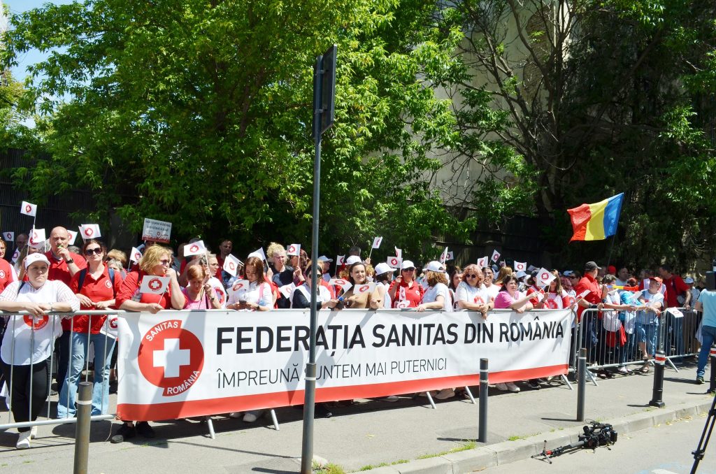 Spitalele ies în stradă! SANITAS cere retragerea proiectului legii salarizării și amenință cu greva generală