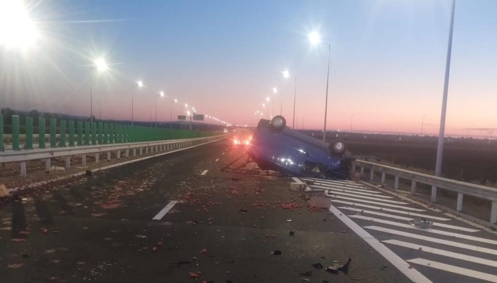 Accident grav pe A7: un bărbat a murit, altul a fost rănit