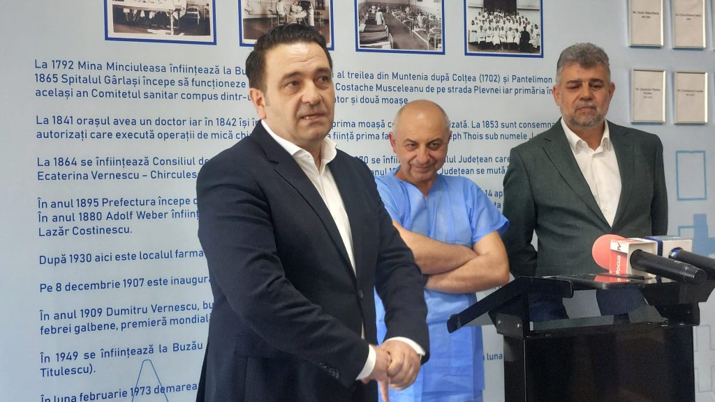 (VIDEO) Schimbare la vârful Spitalului Județean Buzău. Claudiu Damian a revenit în funcție