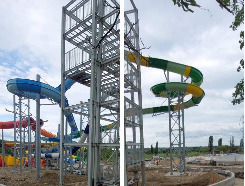 (VIDEDO) AQUAPARK! Uite luna, uite valul, uite nu e salvamarul! Inaugurarea mai așteaptă! Lansarea la apă dă bătăi de cap primarului Toma! Acum constată că nu avem personal calificat să asiste funcționarea!