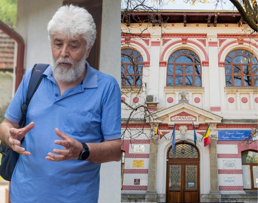 Moment emoționant la Hasdeu. Profesorul care a transformat geografia într-o lecție despre lume și viață s-a retras din activitatea didactică