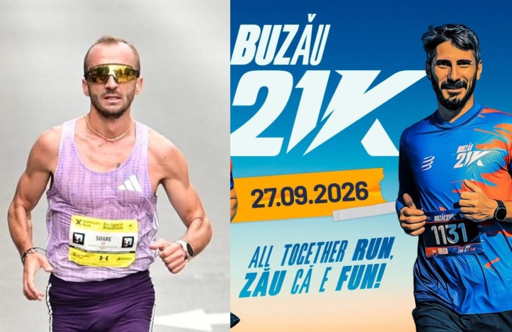 (VIDEO) Buzoianul care deține recordul României la maraton va alerga la semimaratonul Buzău 21K. Se strâng fonduri pentru opt cauze