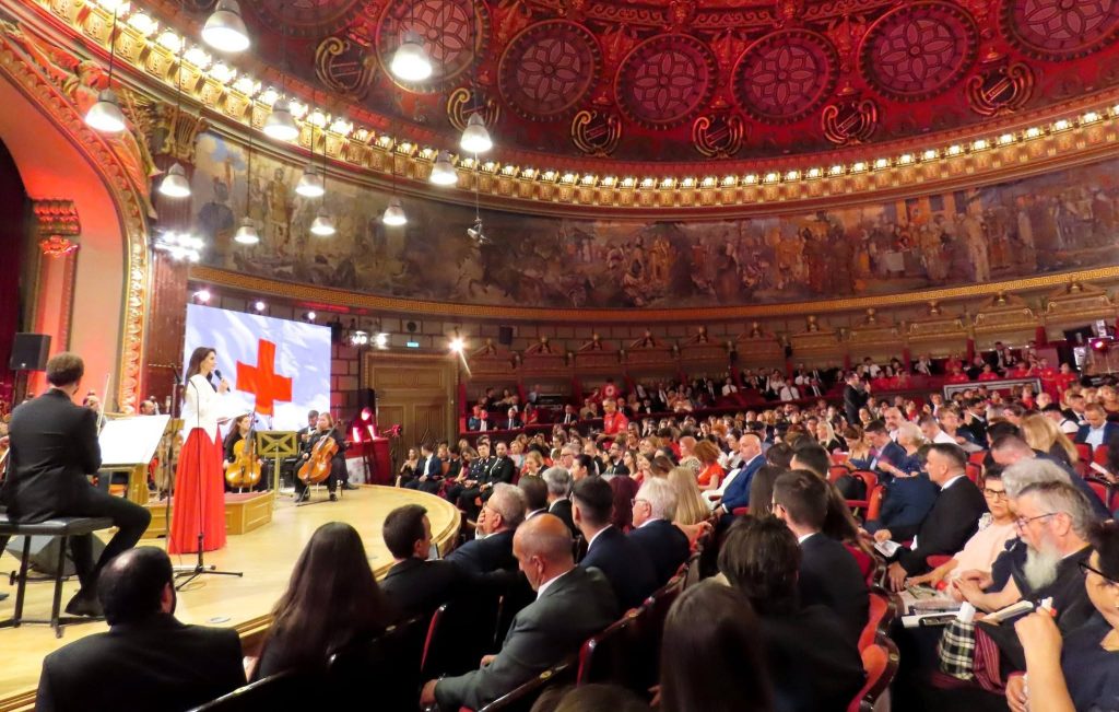 Crucea Roșie Buzău, la Gala de la Ateneul Român. Un veac și jumătate de acte umanitare