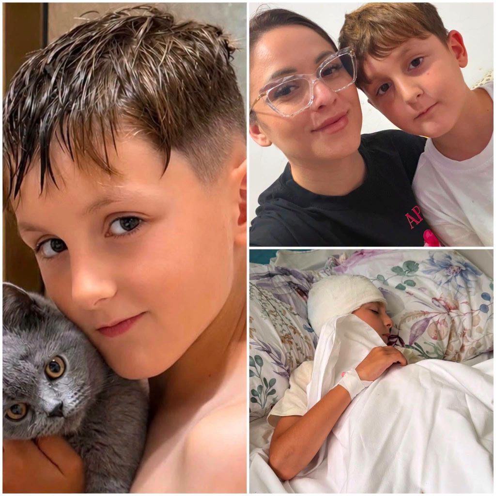 IMPRESIONANT! Licitații, donații și solidaritate pentru băiețelul de opt ani care luptă să trăiască